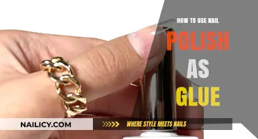 Creative Hack: Using Nail Polish as Glue for Quick Fixes