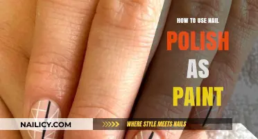 Creative Nail Polish Painting: Transforming Manicure Tools into Art Supplies