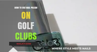 Enhance Your Golf Clubs with Creative Nail Polish Techniques