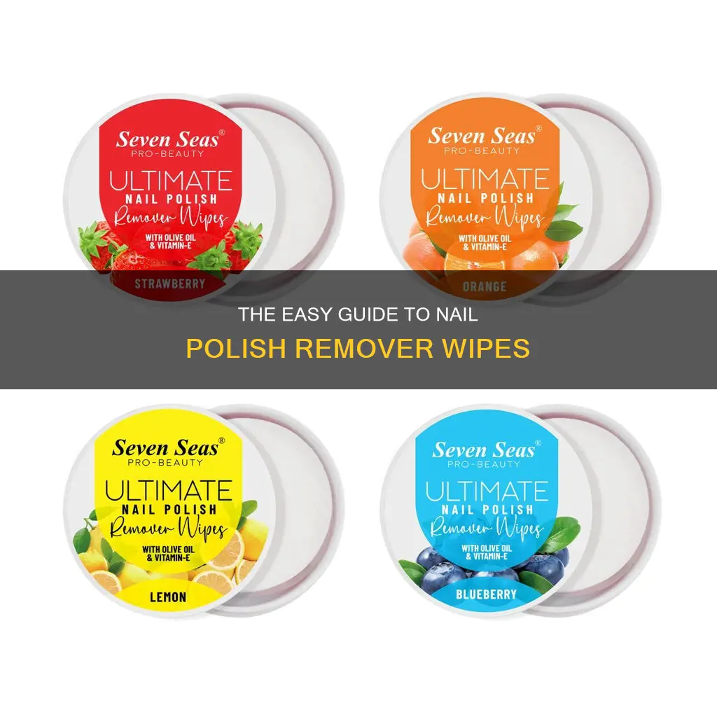 how to use nail polish remover wipes