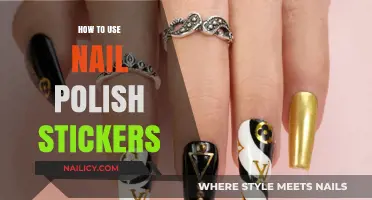 Effortless Nail Art: Mastering the Use of Nail Polish Stickers
