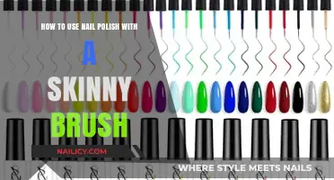 Mastering Precision: Tips for Using Nail Polish with a Skinny Brush