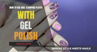 Gel Nail Stamping: Using Plates with Gel Polish