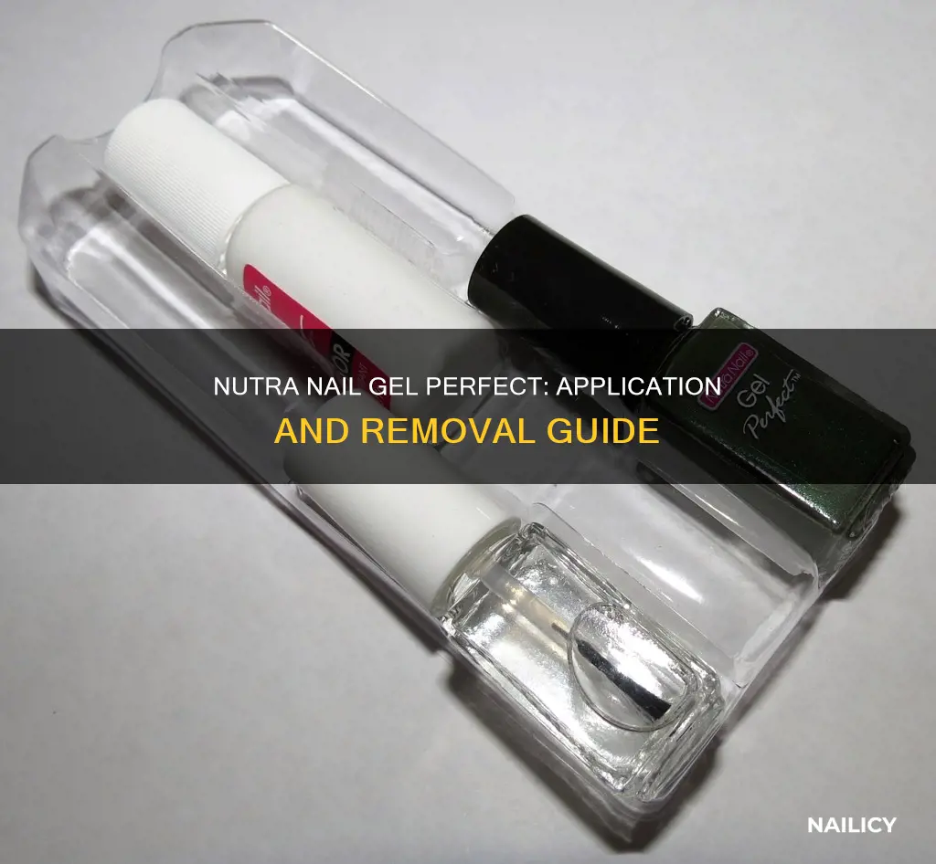 how to use nutra nail gel perfect