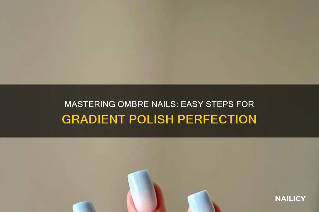 how to use ombre nail polish