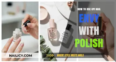 Enhance Your Manicure: Using OPI Nail Envy with Polish Tips