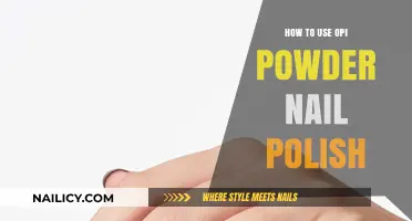 Mastering OPI Powder Nail Polish: A Step-by-Step Application Guide