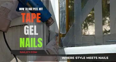 The Perfect Peel-Off Tape Gel Nails: A Step-by-Step Guide