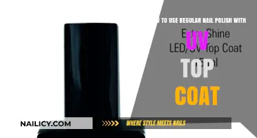 Enhance Your Manicure: UV Top Coat for Regular Nail Polish