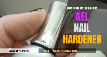 Revlon Calcium Gel: Nail Hardener Application Guide