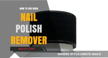 Quick Nail Polish Remover: A Rush Fix