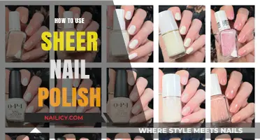 Mastering Sheer Nail Polish: Tips for a Subtle, Elegant Manicure