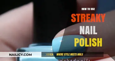 Mastering Streaky Nail Polish: Tips for Flawless Application and Creative Designs