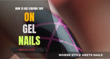 Striping Tape Art: Gel Nails Made Easy