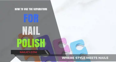 Perfect Polish Application: Using Toe Separators for Flawless Nail Results