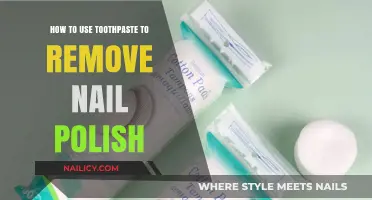 Toothpaste: An Effective Nail Polish Remover