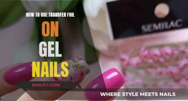 Transfer Foil on Gel Nails: Application Techniques and Tricks