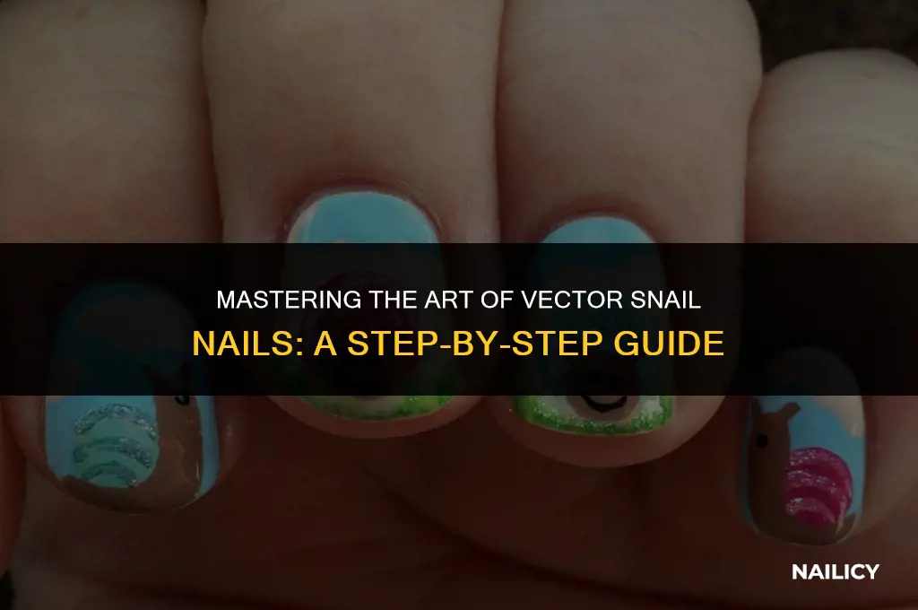 how to vec sns nails