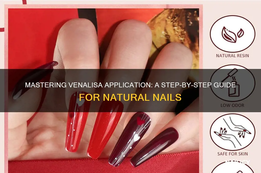 how to venalisa apply to natural nail