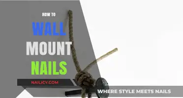 Effortless Elegance: Mastering the Art of Wall-Mounted Nails