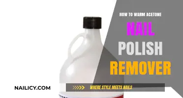 Quickly Warming Acetone Nail Polish Remover: Easy and Safe Methods