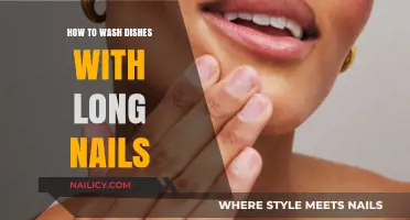 Long Nails, Clean Dishes: Tips for Effective Washing