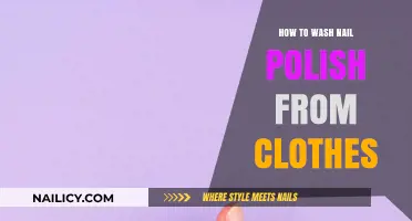 Quickly Remove Nail Polish Stains from Clothes: Easy Cleaning Tips