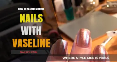 Master Water Marble Nails: Vaseline Technique for Stunning Designs
