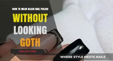 Chic Black Nails: Elevate Your Look Beyond the Goth Aesthetic