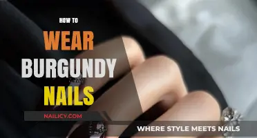 Elegant Burgundy Nails: A Guide to Perfectly Polished Tips