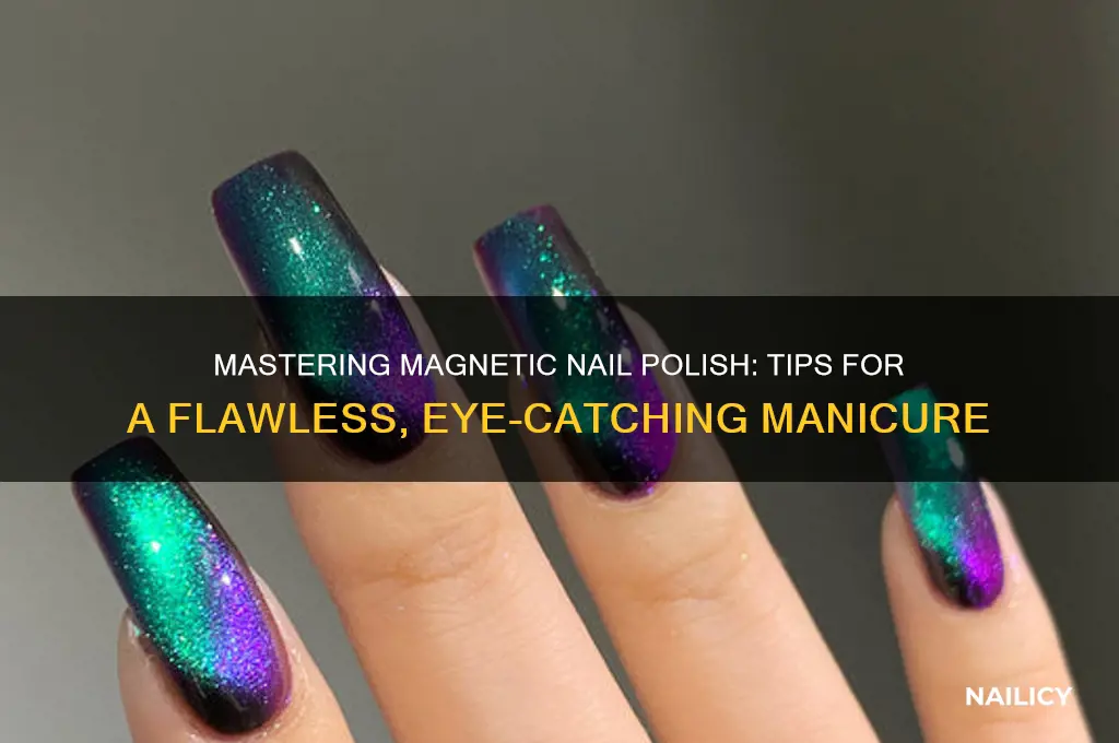 how to wear magnetic nail polish