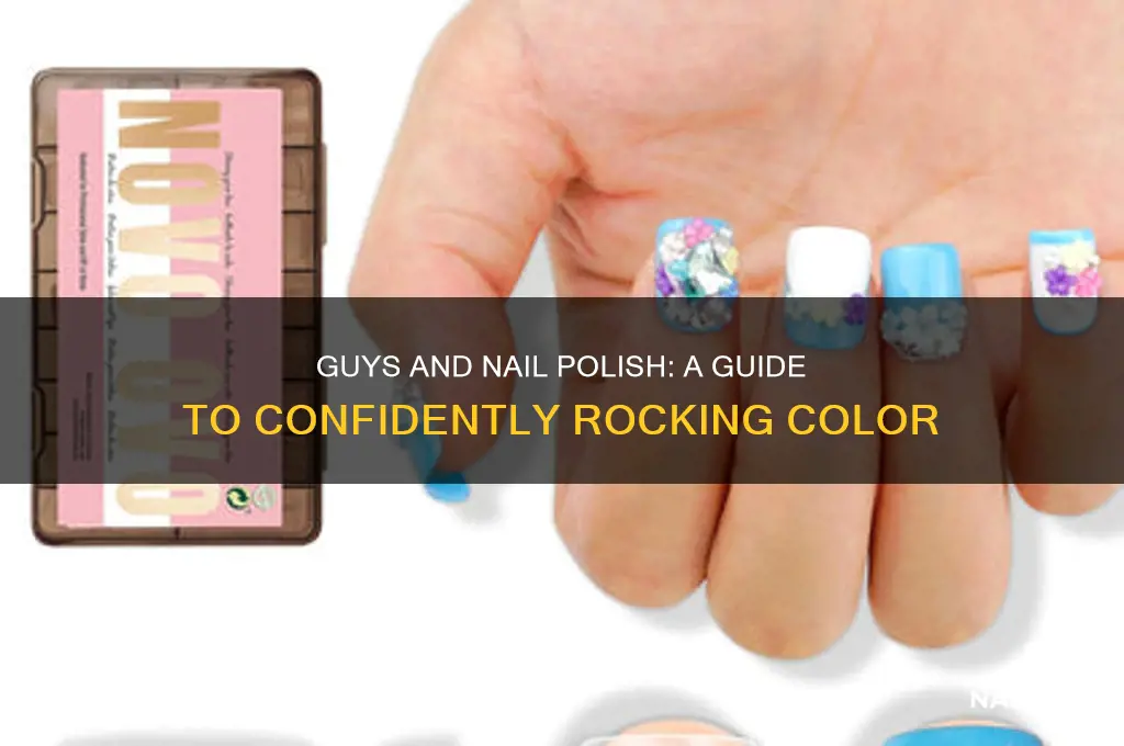 how to wear nail polish as a guy
