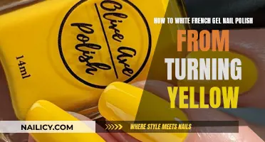 Prevent Yellowing: Tips for White French Gel Nails
