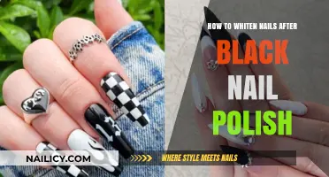 Brighten Your Nails: Easy Tips to Whiten After Black Polish