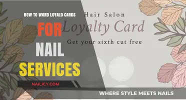 Crafting Perfect Loyalty Cards for Nail Services: Tips and Tricks