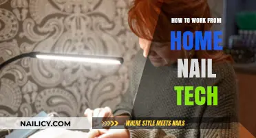 Mastering the Art of Working from Home as a Nail Technician