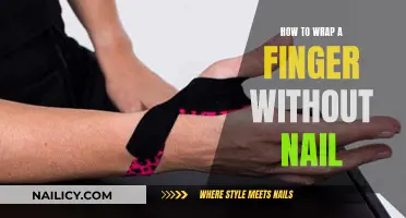 Protecting a Finger with No Nail: Effective Wrapping Techniques