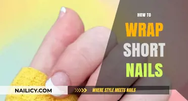 Effortless Elegance: Mastering the Art of Wrapping Short Nails