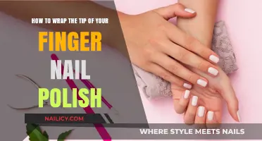 Mastering Nail Polish: Wrapping Tips for Perfect Finger Tips