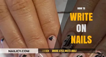 Creative Nail Art: Tips and Tricks for Writing on Nails