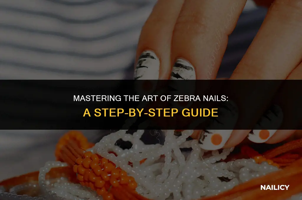 how to zebra nails