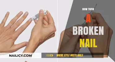Nail Rescue: Simple Steps to Mend a Broken Nail