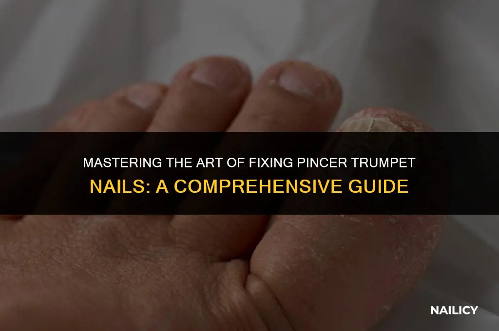 how tofix pincer trumpet nails