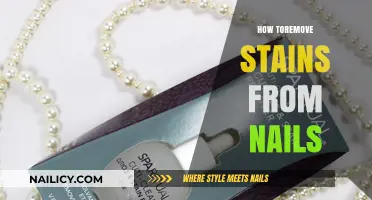 Effortless Nail Care: Removing Stains for a Polished Look