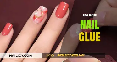 Effortless Elegance: Mastering the Art of Thin Nail Glue Application