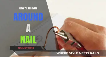 Master the Art: Wrapping Wire Around a Nail Like a Pro