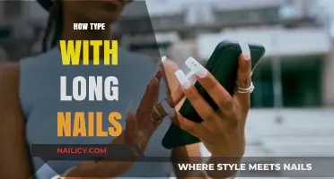 Clacking Keys: Typing Comfortably with Long Nails