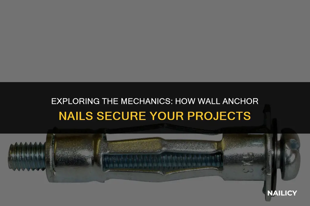 how wall anchor nails work
