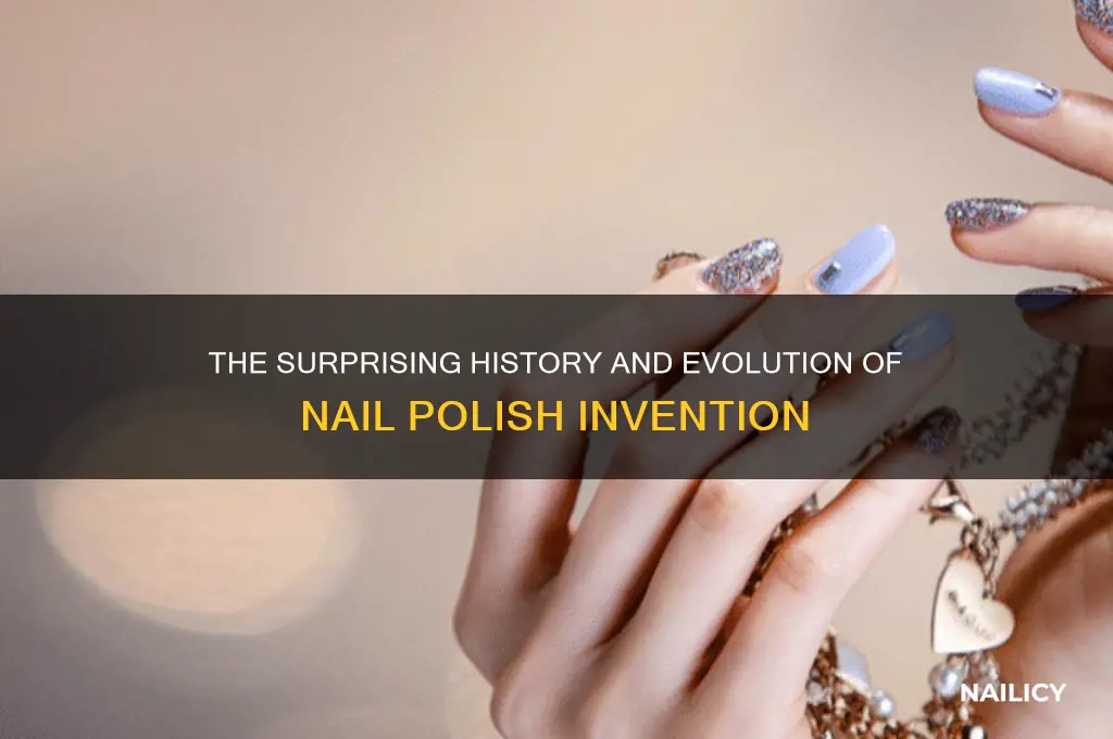 how was nail polish inveted