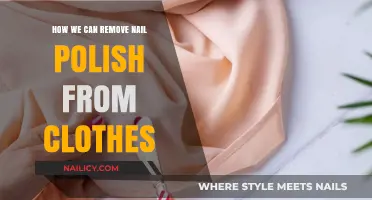 Simple Tricks to Remove Nail Polish Stains from Clothes